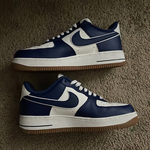 Nike AirForce 1 - Navy Blue - Picture 2 of 4